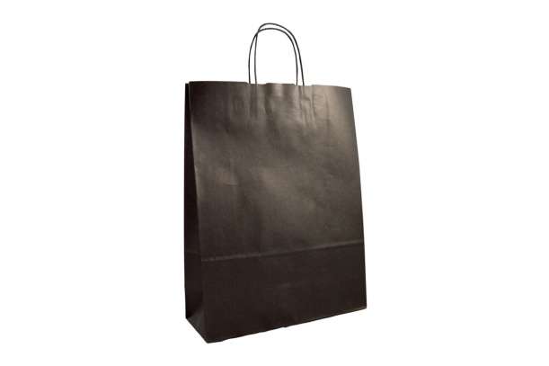 Shopper manico torciglione nero