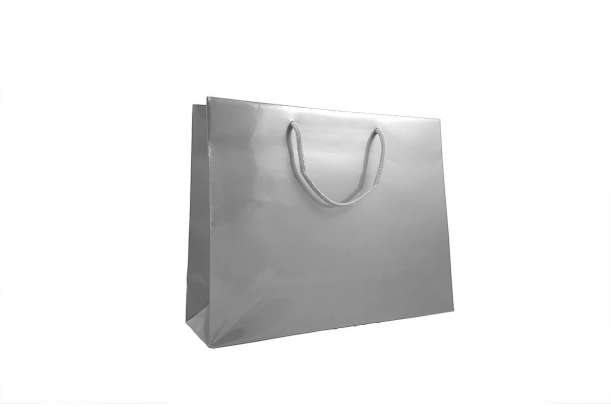 Shopper lux argento gloss