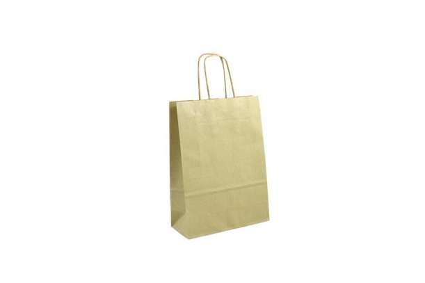 Shopper manico torciglione avorio