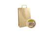 Shopper manico piattina avana riciclato