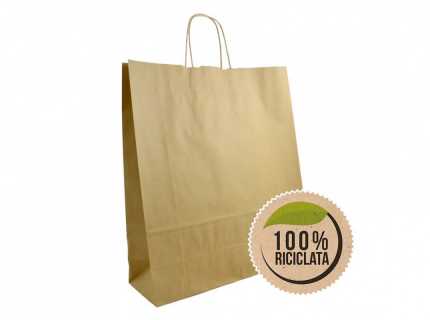 Shopper lux riciclato in carta